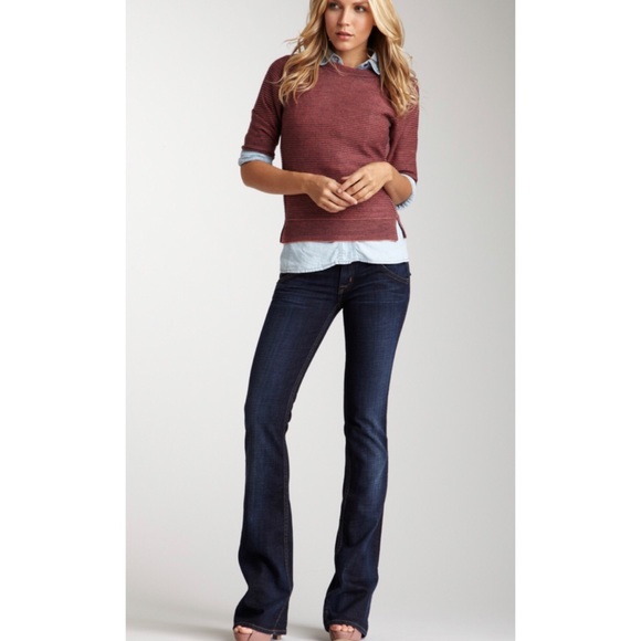 Hudson Jeans Denim - Hudson Supermodel Signature Dark Boot Cut Jeans